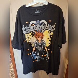 Kingdom Hearts Black T-Shirt